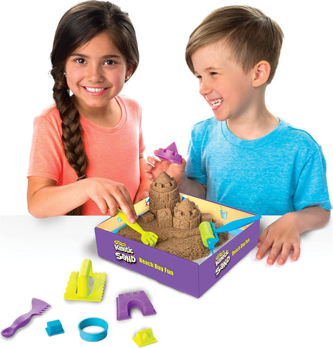 Kinetic Sand Beach Day Fun Set 12oz