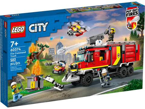 LEGO - City Fire Command Truck 502 Pieces