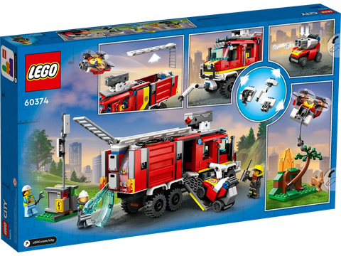 LEGO - City Fire Command Truck 502 Pieces