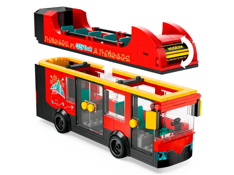 LEGO - City Red Double-Decker Sightseeing Bus 384 Pieces