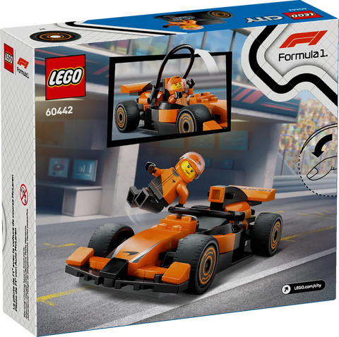 LEGO - City F1 Driver with McLaren Race Car 60442 86 Pieces
