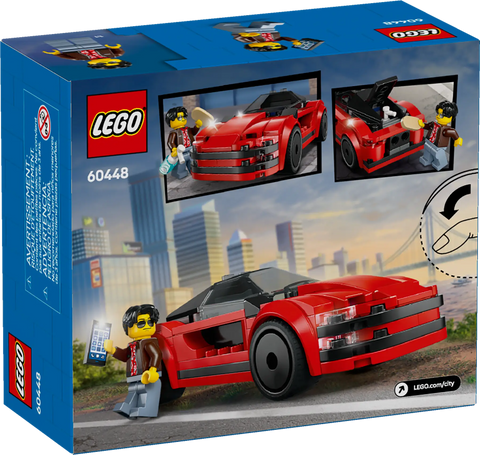 LEGO - City Red Sports Car 60448 109 Pieces