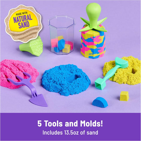 Kinetic Sand Squish N' Create Playset