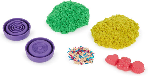 Kinetic Sand Sparkly Flowfetti Sand Tube