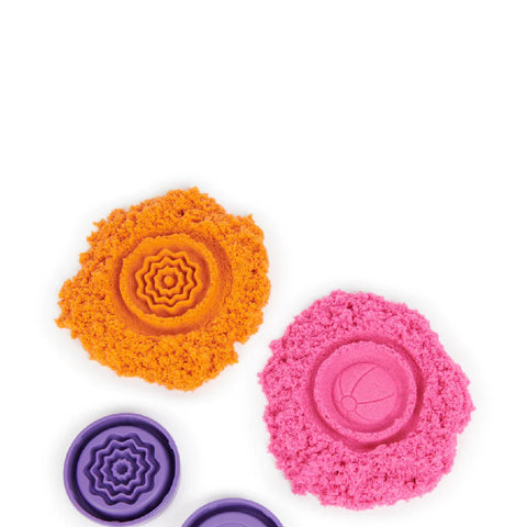 Kinetic Sand Sparkly Flowfetti Sand Tube