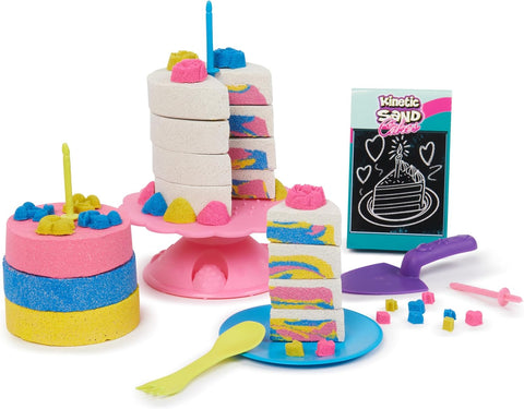 Kinetic Sand Rainbow Cake Playset