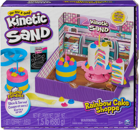 Kinetic Sand Rainbow Cake Playset