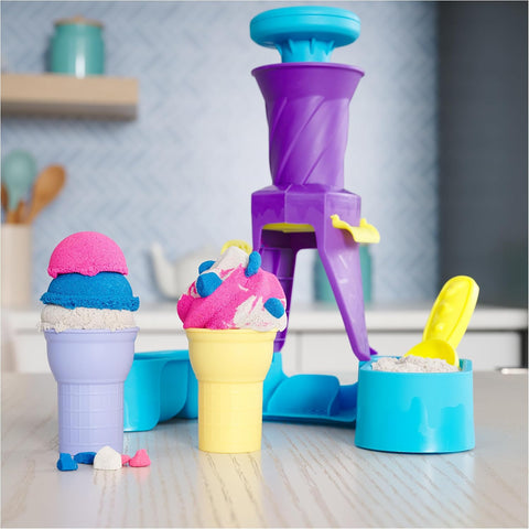 Kinetic Sand Soft Serve Station 14oz of Play Sand