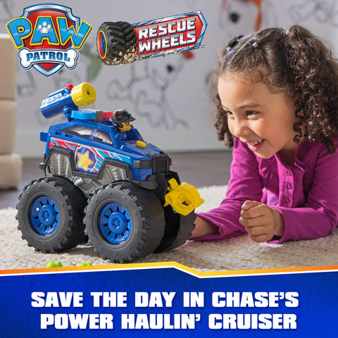 Paw Patrol Rescue Wheels, Chase’s Power Haulin’ Cruiser