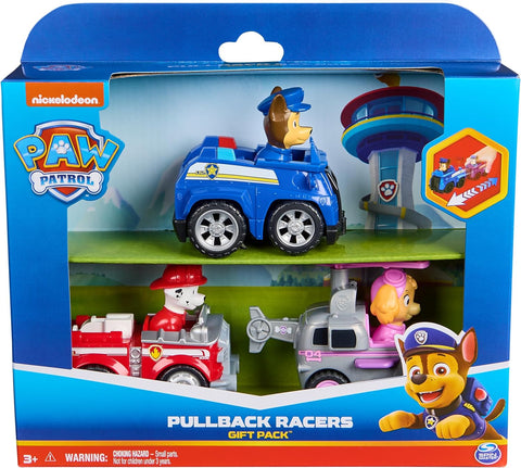 Paw Patrol PullBack Rescue Racer Gift Pack