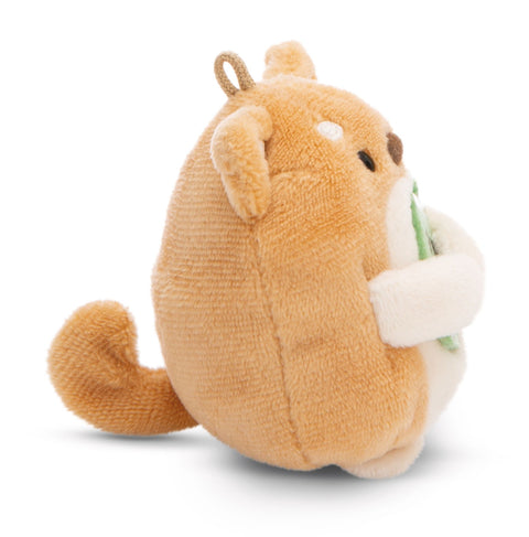 Nici Set Soft Toy Mymochi Dog Hiro With Bubble Tea and Polar Bear Costume 8cm