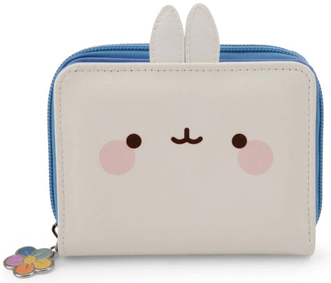 Nici Molang Wallet with 2D Ears 12x9.5cm