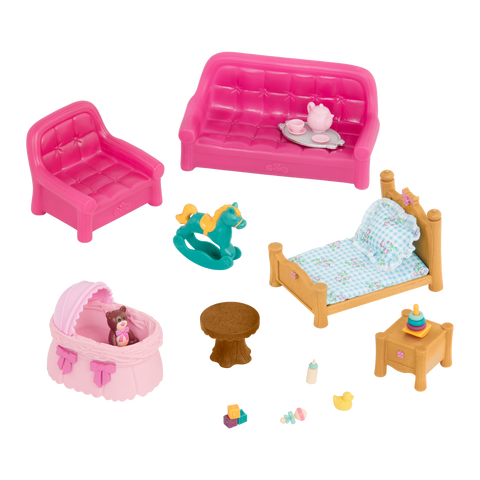 Li'l Woodzeez Living Room & Nursery Set