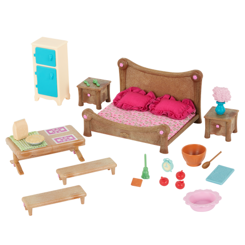 Li'l Woodzeez Master Bedroom & Dining Set