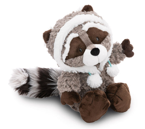 Nici Soft Toy Raccoon Lenno With Hood 27cm