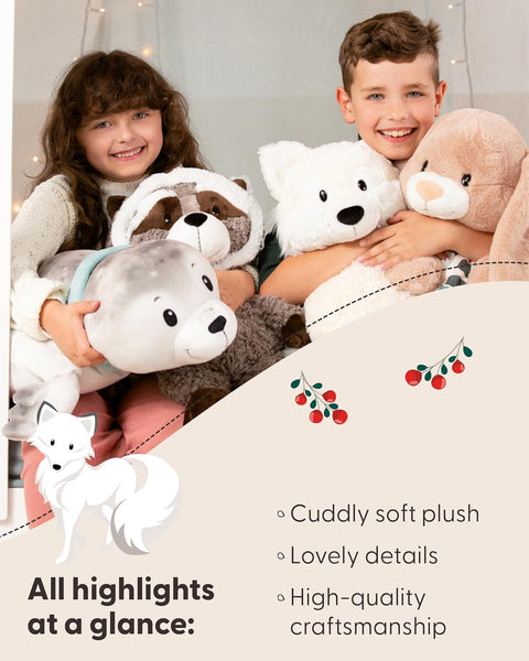 Nici Soft Toy Polar Fox Vanja 45cm