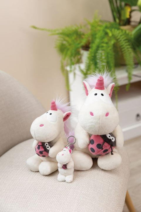 Nici Soft Toy Unicorn Theodor with Ladybird 25cm