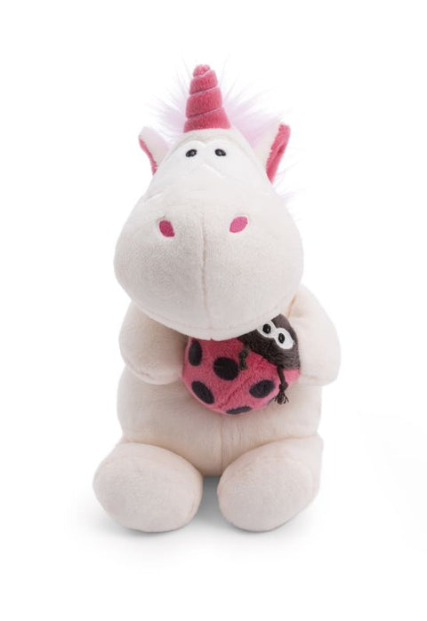Nici Soft Toy Unicorn Theodor with Ladybird 25cm