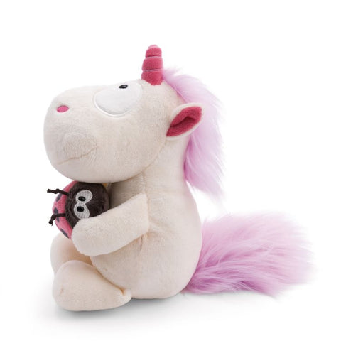 Nici Soft Toy Unicorn Theodor with Ladybird 25cm