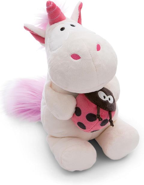 Nici Soft Toy Unicorn Theodor with Ladybird 25cm