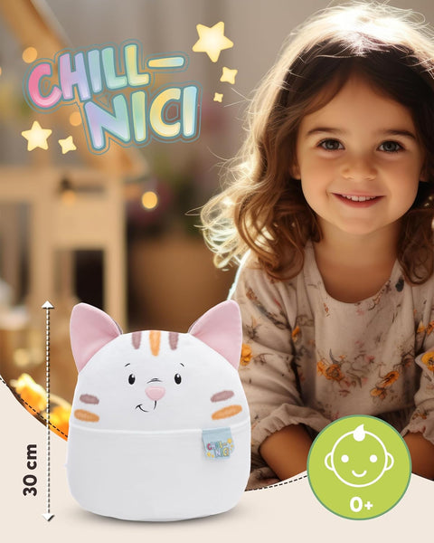 Nici Soft Toy Chill-NICI Cat 30cm