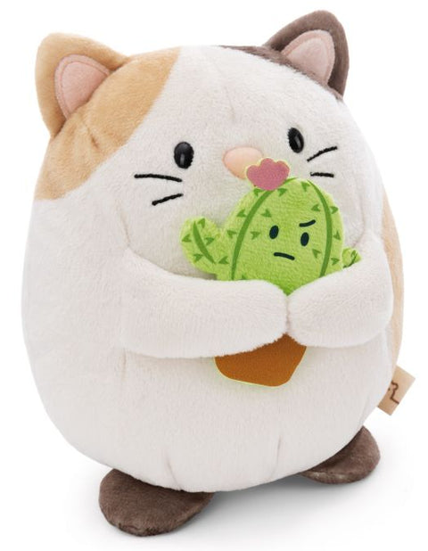 Nici Soft Toy Mymochi Cat Angy 27cm With Cactus