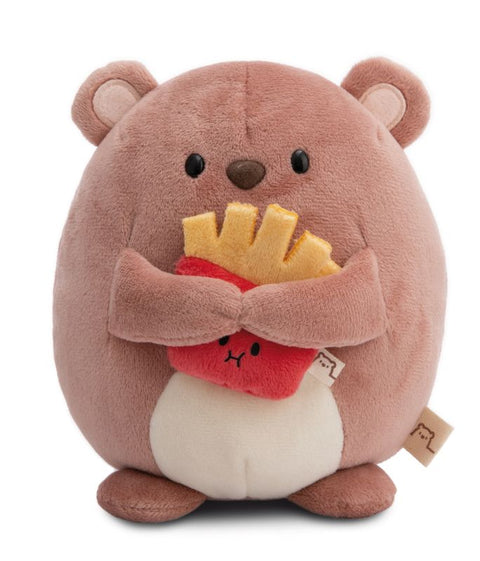 Nici Soft Toy Mymochi Bear Nomo 27cm With French Fries