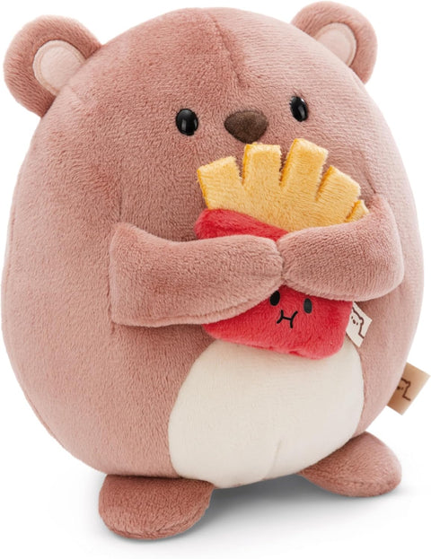 Nici Soft Toy Mymochi Bear Nomo 27cm With French Fries