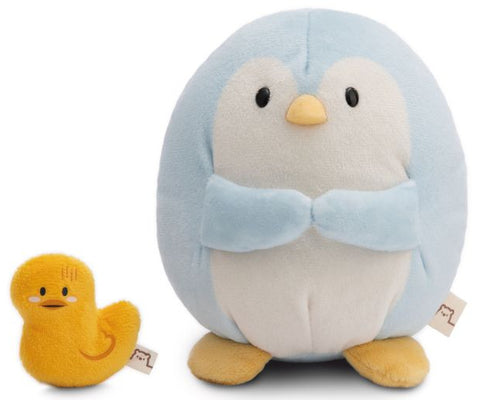 Nici Soft Toy Mymochi Penguin Waddle 27cm With Duck