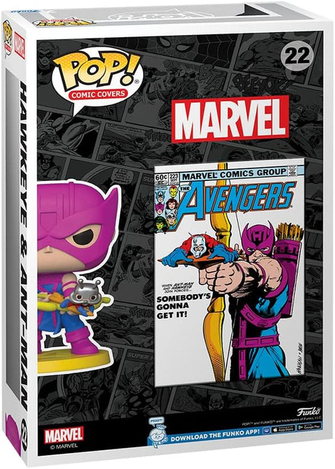 Funko Pop! Comic Covers Marvel Avengers Hawkeye & Antman