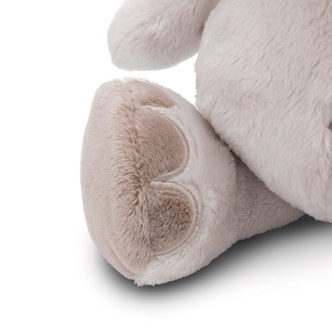 Nici Soft Toy Love Elephant Light Grey 23cm