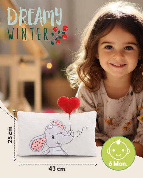 Nici Rectangular Cushion Love Elephant 43cm