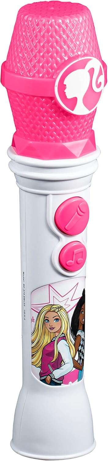 KIDDESIGNS Sing-Along Microphone Barbie