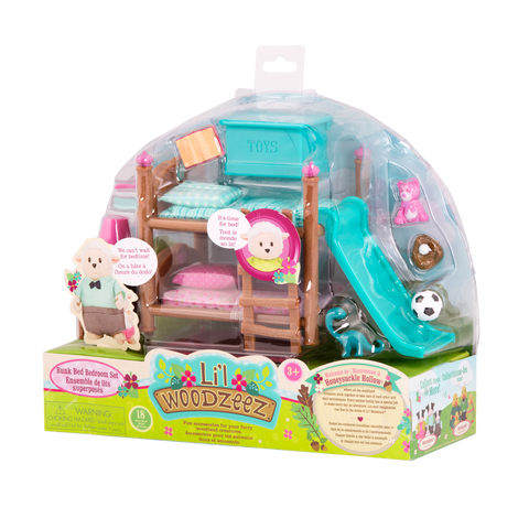 Li'l Woodzeez Bunk Bed Bedroom Set