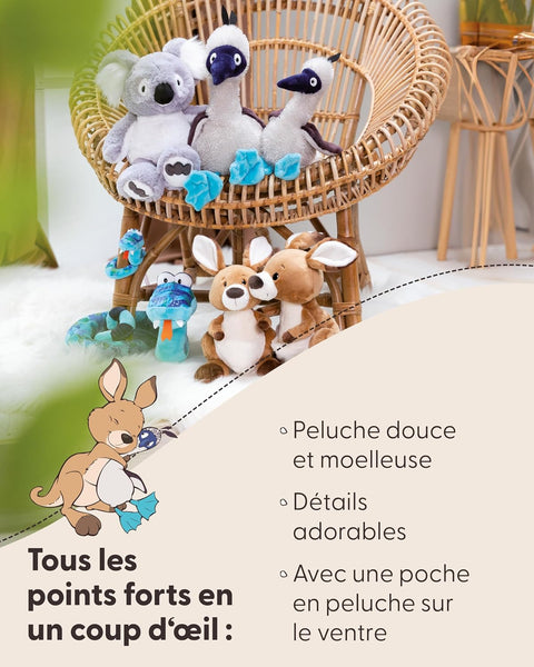 Nici Standing Soft Toy Kangaroo Kelly 35cm