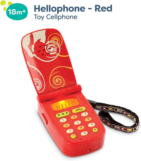 B. Hellophone, Red