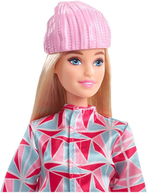 Barbie Winter Sports Snowboarder Blonde Doll