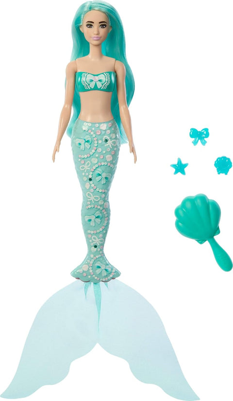 Barbie Color Reveal Mermaid Series Doll & Accessories With 6 Surprises JMW61