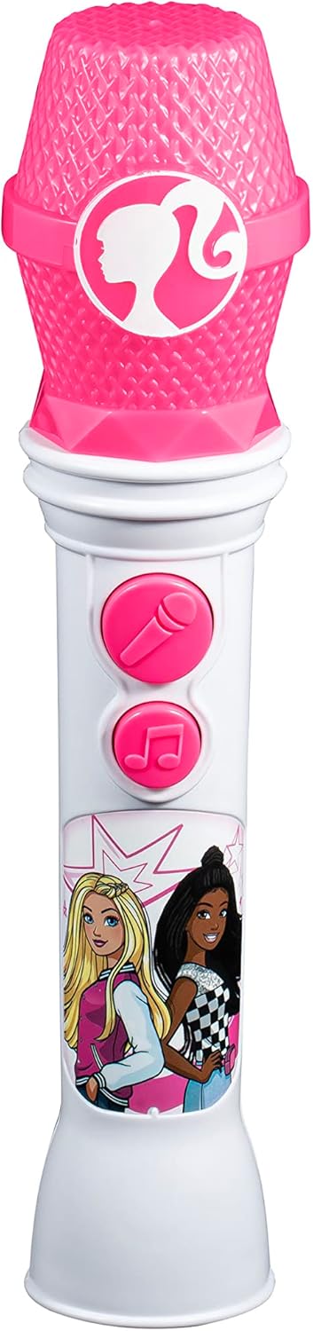 KIDDESIGNS Sing-Along Microphone Barbie