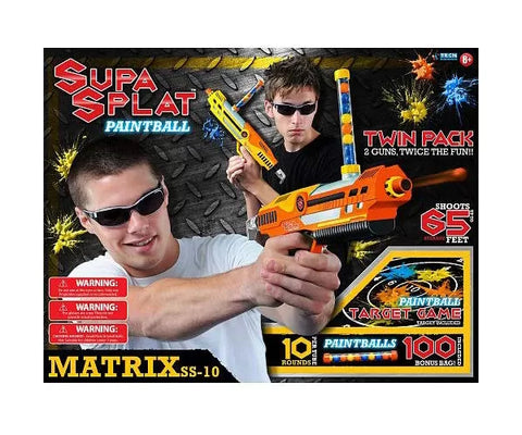 SupaSplat Matrix Twin Pack