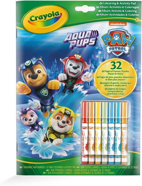 Crayola Paw Patrol Activity Book