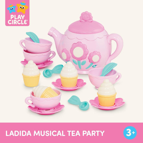 Play Circle Ladida Musical Tea Playset