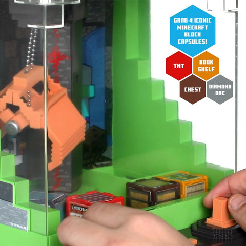 Ambassador Games Minecraft Arcade Claw Crane Core Series
