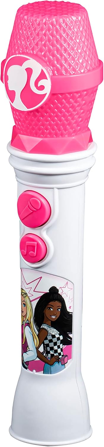 KIDDESIGNS Sing-Along Microphone Barbie