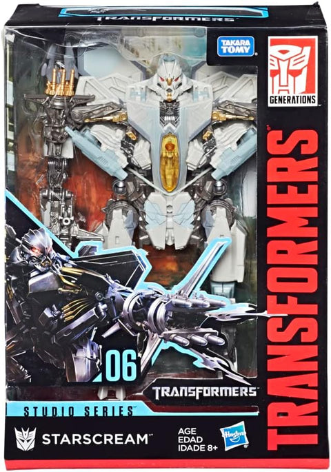 Hasbro Transformers Studio Series Voyager Transformers: Starscream 06 Action Figure 6.5-inches