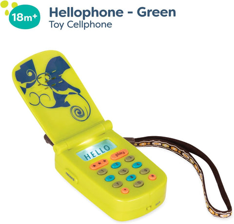 B. Hellophone, Green