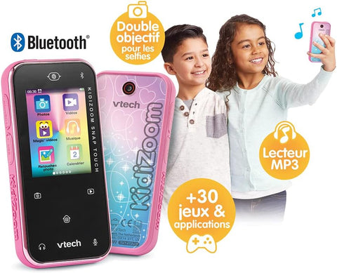 VTech Kidizoom Snap Touch Pink French