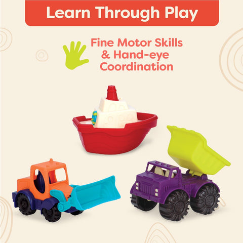 Loaders & Floaters Mini Toy Vehicles