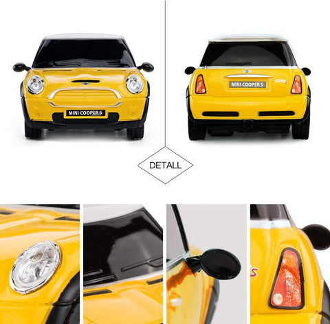 Rastar 1:14 Mini Cooper S Yellow R/C