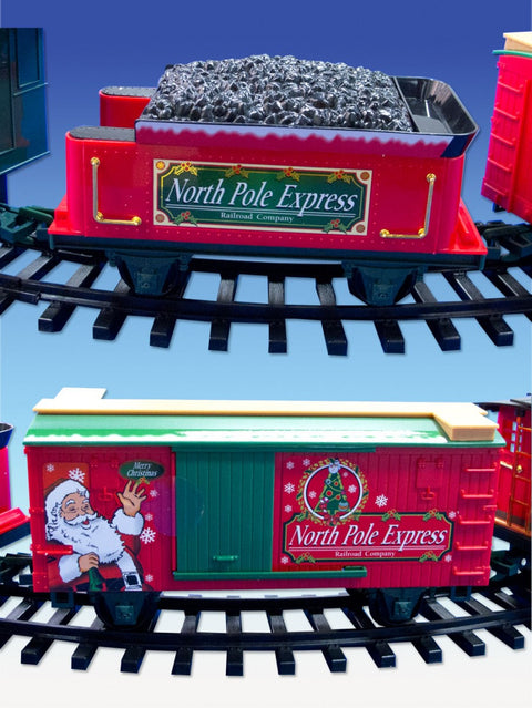 Eztec North Pole Express Light up Christmas Train set